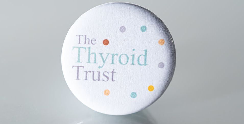 The Thyroid Trust button badge